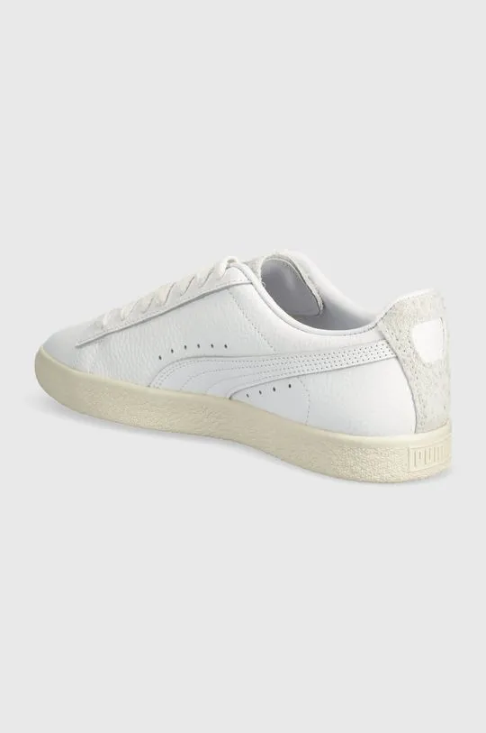 Puma leather sneakers Clyde Premium white color 394834