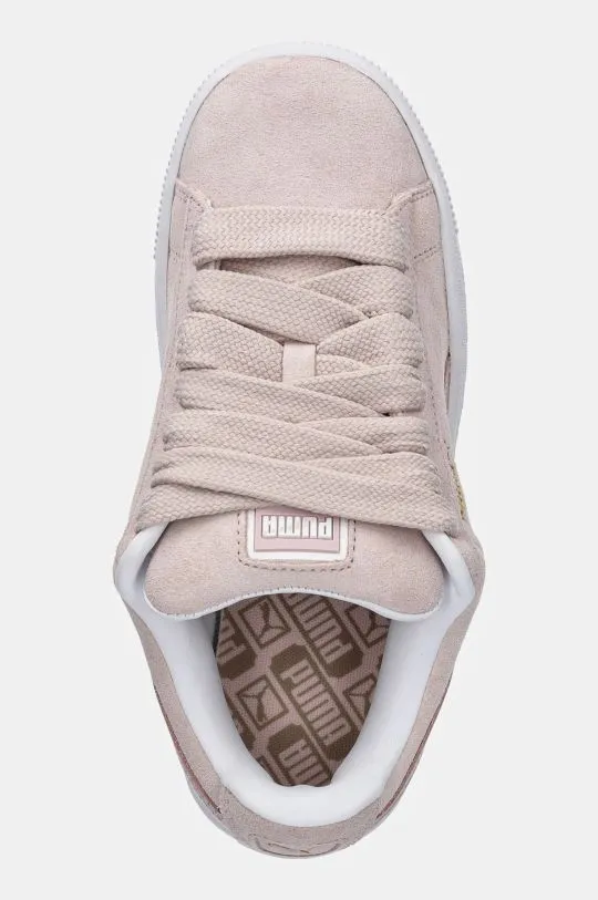 Puma leather sneakers Suede XL beige color 395205