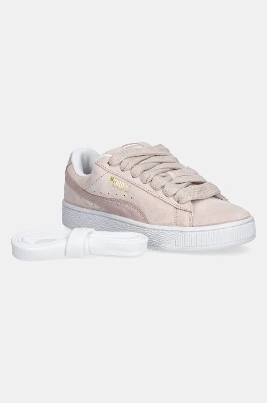 Puma leather sneakers Suede XL beige color 395205