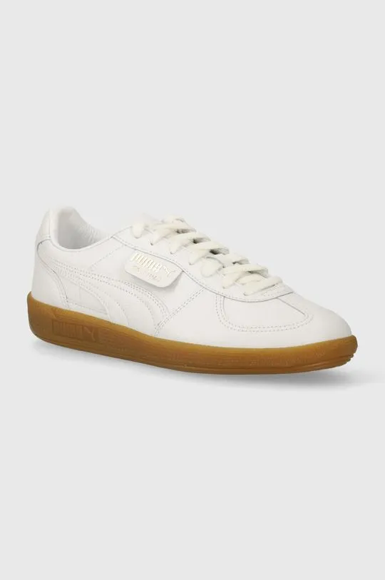 Puma leather sneakers white color