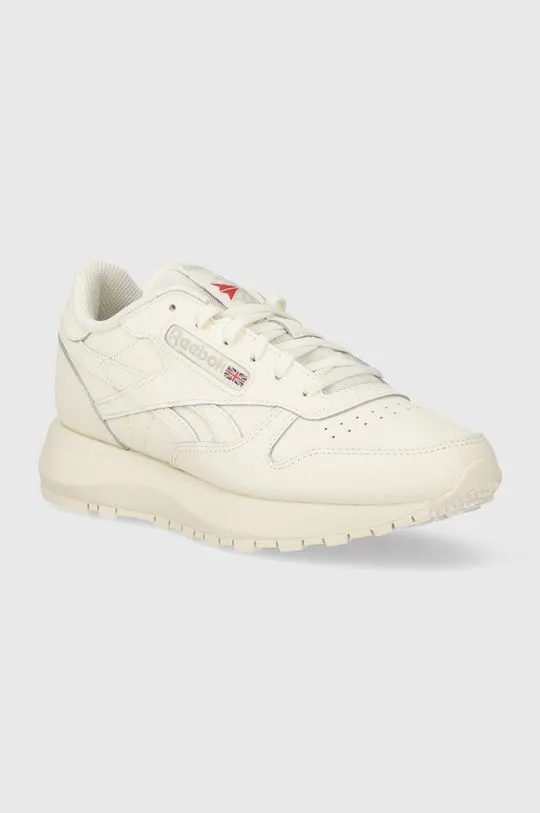 Reebok Classic leather sneakers CLASSIC LEATHER beige color