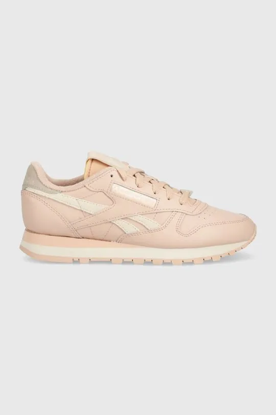 Reebok Classic leather sneakers Classic Leather pink color 100074361