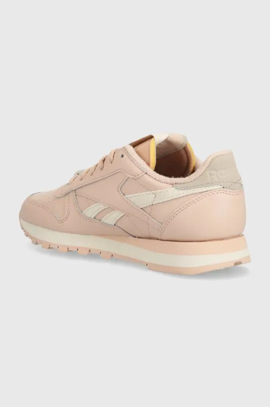 Reebok Classic leather sneakers Classic Leather pink color 100074361