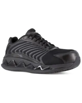 Reebok Men's Zig Elusion Heritage Low Cut Work Sneakers - Composite Toe