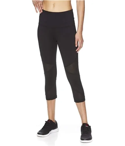 Reebok Womens Highrise Capri Compression Athletic Pants, TW3