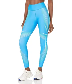 Reebok Womens Lux Bold Tights Compression Athletic Pants, TW2