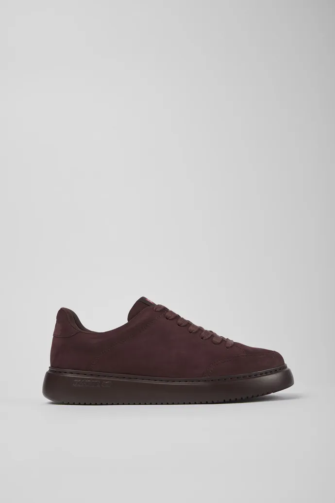 Runner K21 Burgundy nubuck sneakers for men