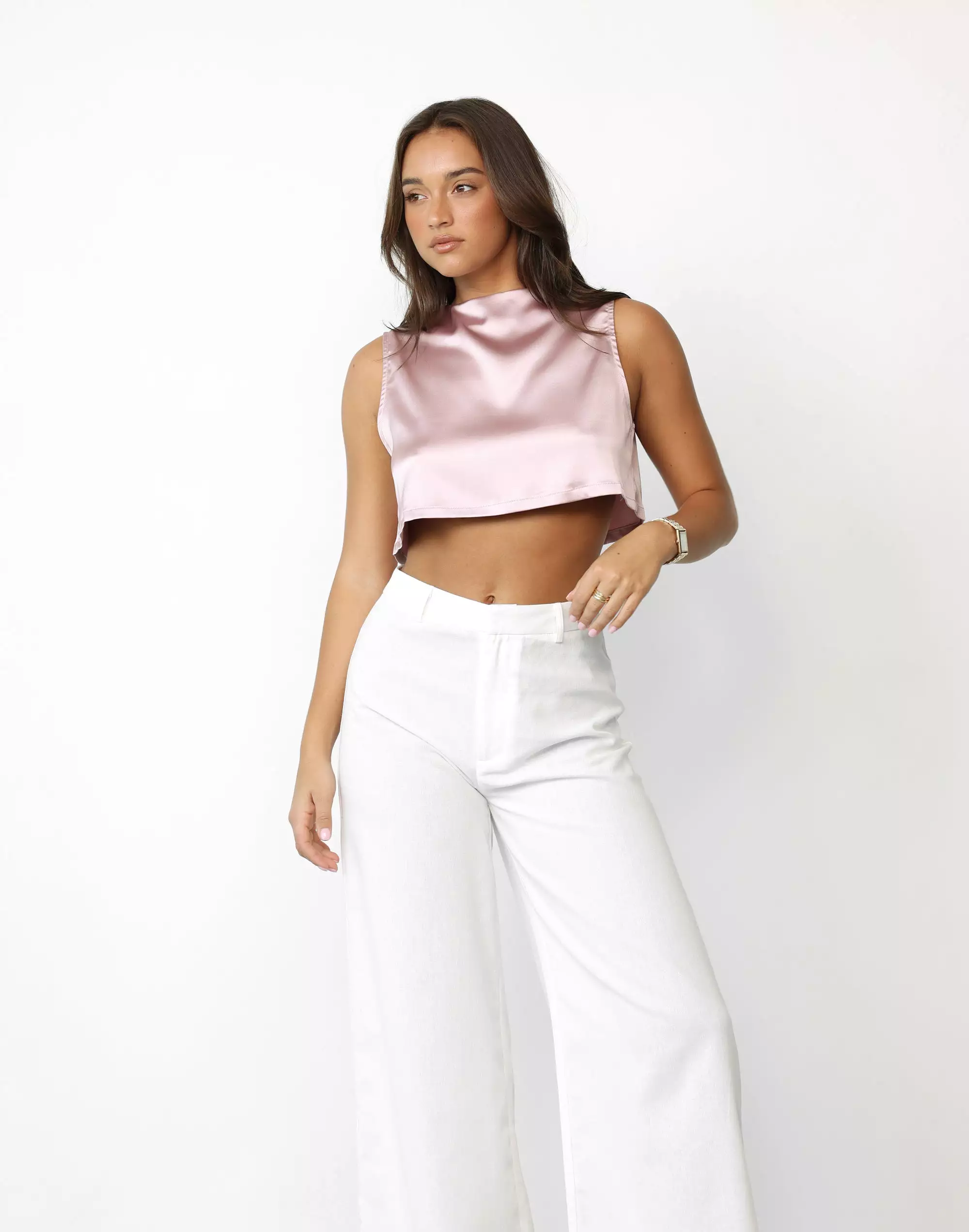 Sincerity Crop Top (Mauve)