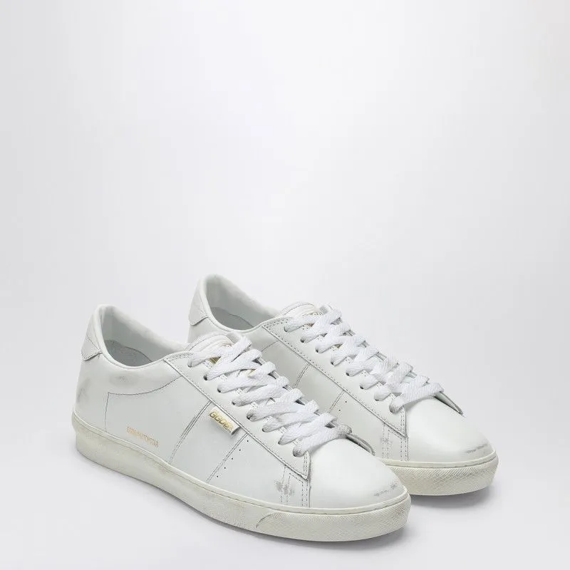 SMOOTH LEATHER MATCHSTAR SNEAKERS IN