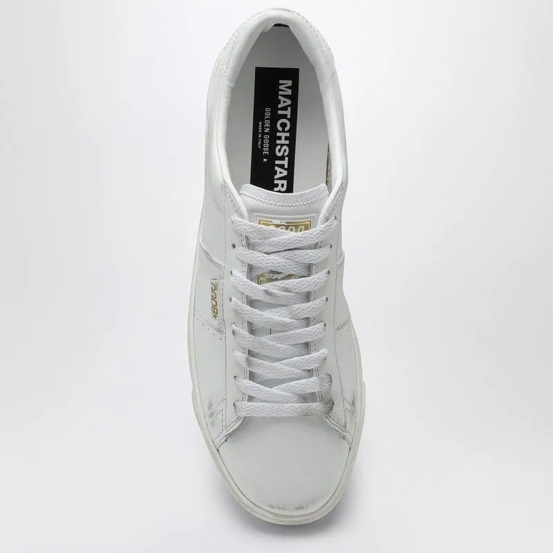 SMOOTH LEATHER MATCHSTAR SNEAKERS IN