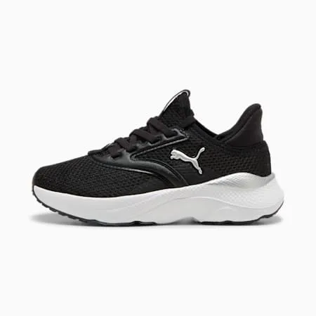 Soft Mayve Running Shoes - Girls 4-8 years | PUMA Black-PUMA White | PUMA Exclusion List | PUMA 