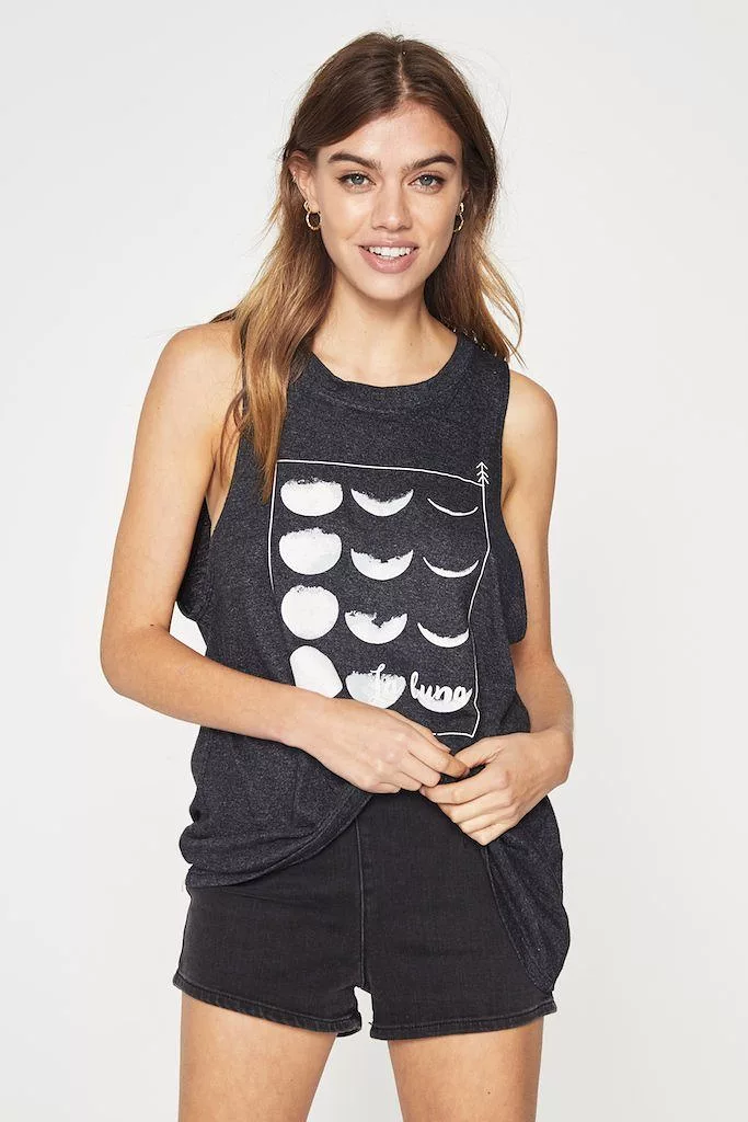 Spiritual Gangster Luna Gigi Muscle Tank Top