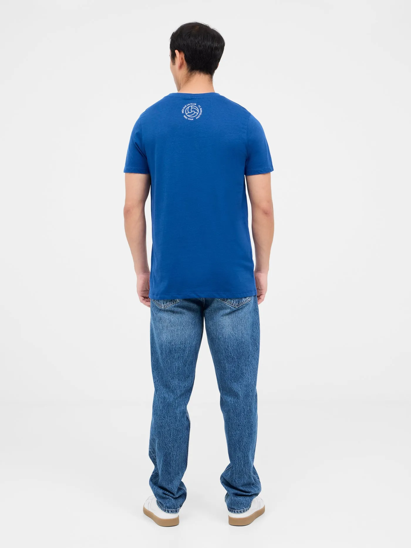 T-shirt blue Fora Bara