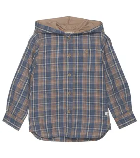 The Zack Hooded Shirt Jacket - KIDS