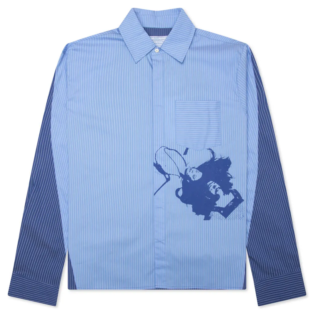 Togetherness Business Shirt - Pinstripe Blue