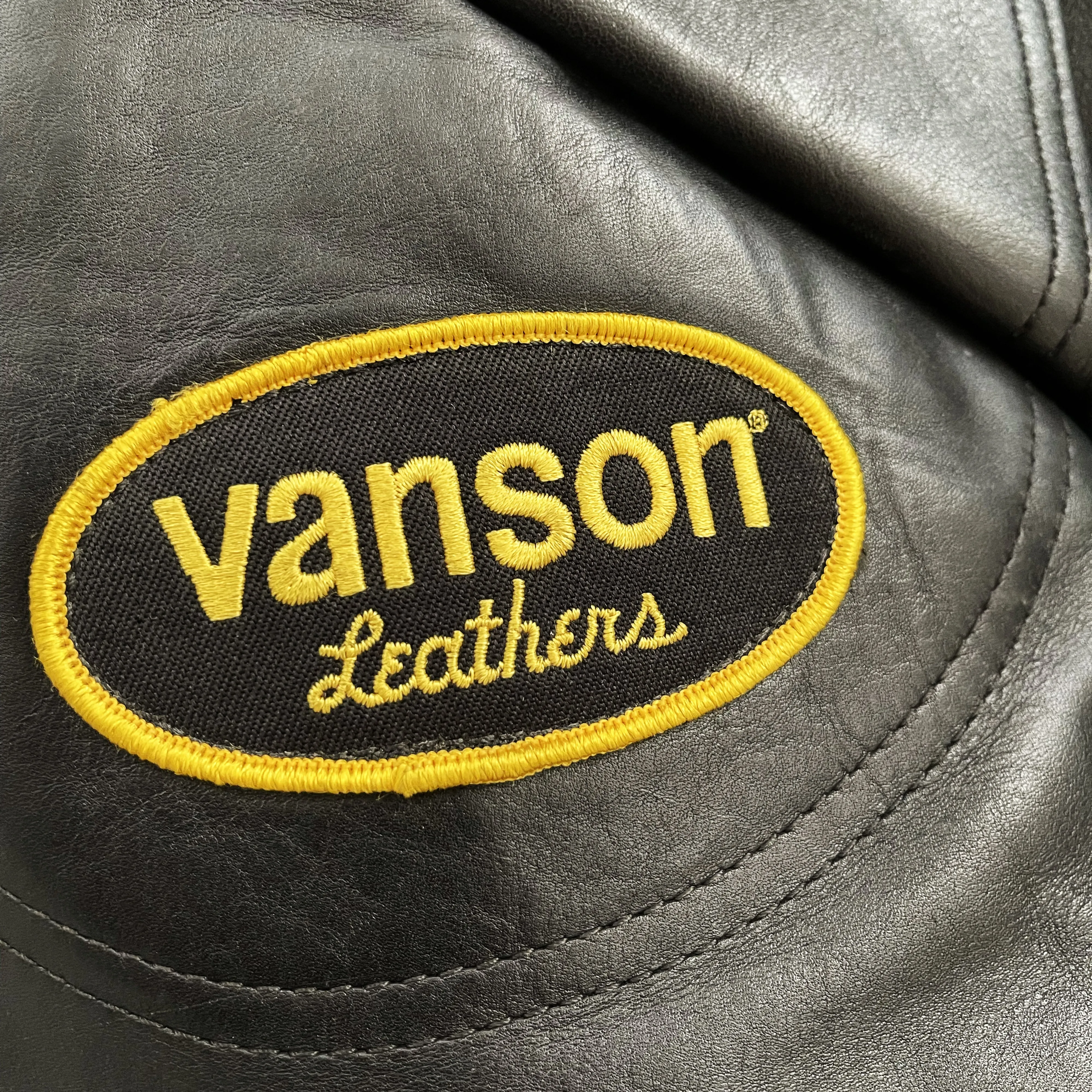 Vanson Leathers Motorcycle Racer Jacket - S