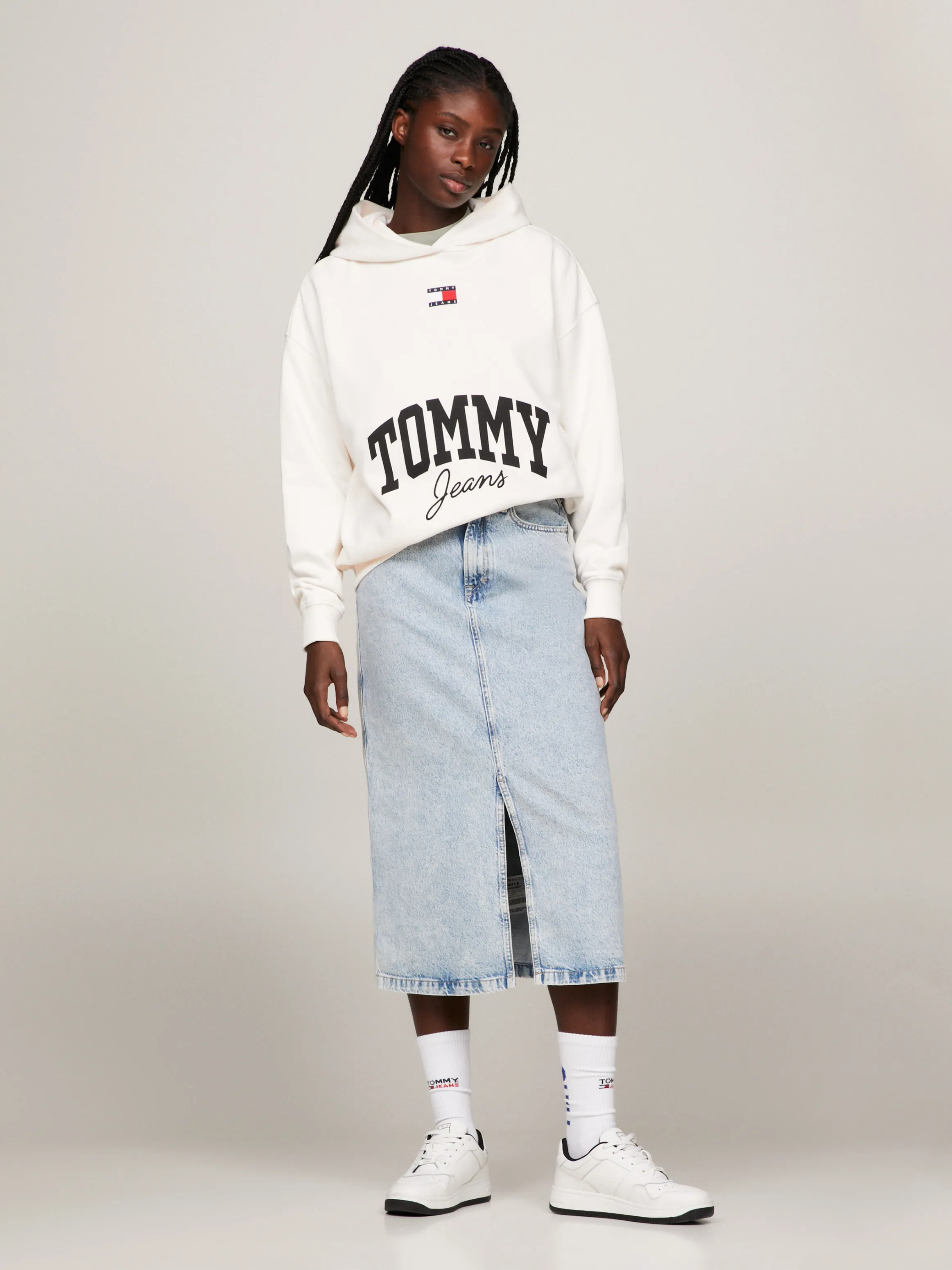 Varsity Oversized Hoody | Sweatshirts & Hoodies | Tommy Jeans