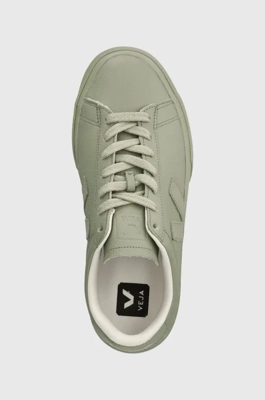 Veja leather sneakers Campo green color CP0503322A