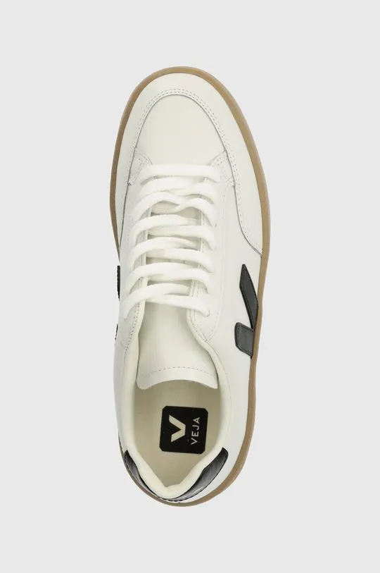 Veja leather sneakers V-12 white color XD0203640