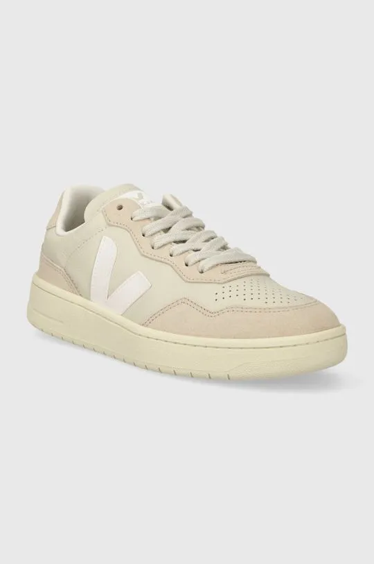 Veja leather sneakers V-90 beige color VD2003378A