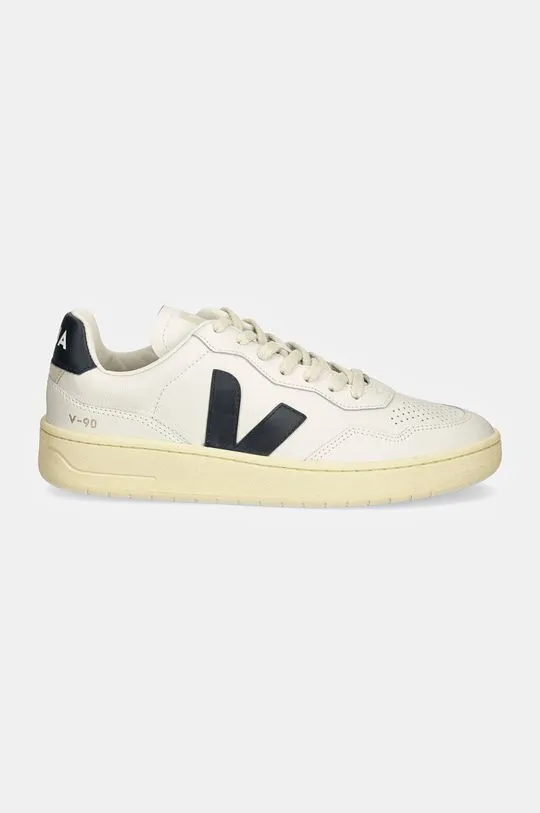 Veja leather sneakers V-90 white color VD2003656B