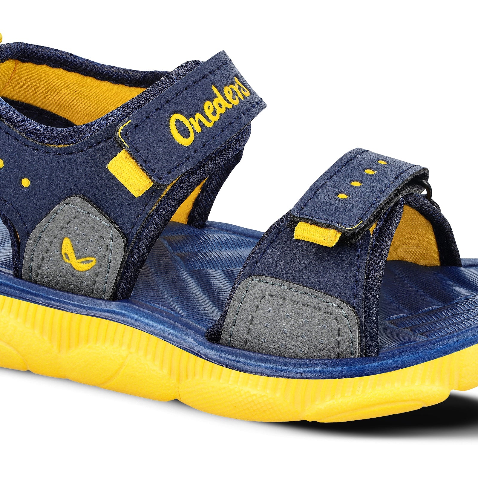 Walkaroo Kids Sports Sandal  - WK453 Navy Blue Yellow