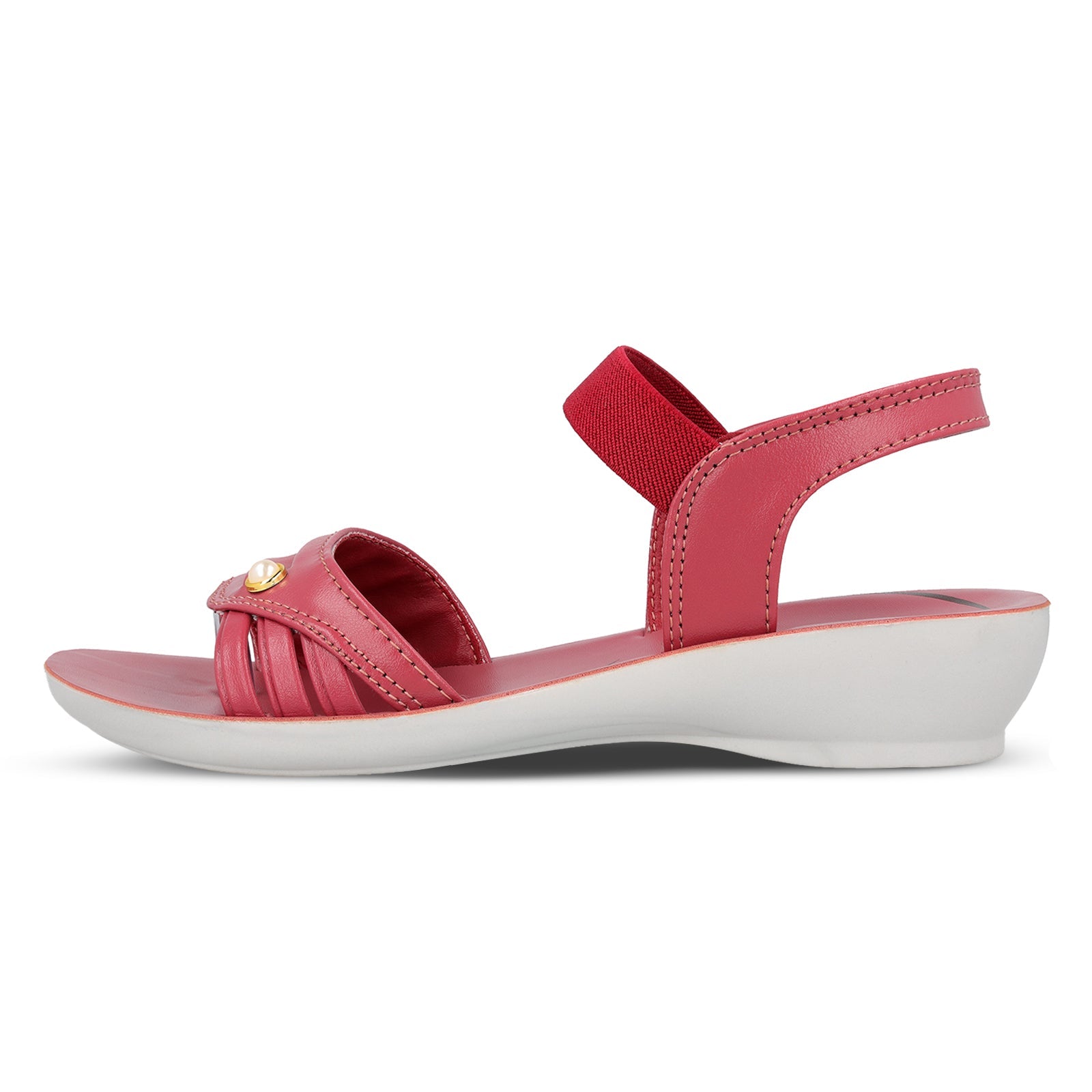 Walkaroo Womens Sandal  - WL7815 Peach