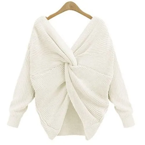 Women's Long Sleeve Sweaters & Cardigans Casual Elegant Solid Color