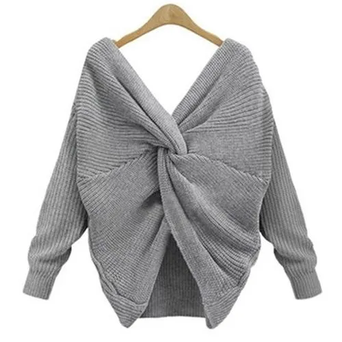 Women's Long Sleeve Sweaters & Cardigans Casual Elegant Solid Color