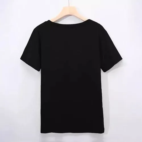 Women's T-shirt Short Sleeve T-Shirts Streetwear Letter Dog