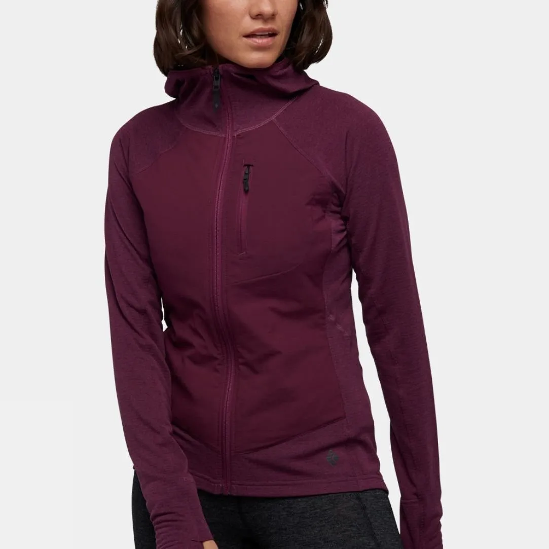 Womens Coefficient Lt Hybrid Hoody Jacket