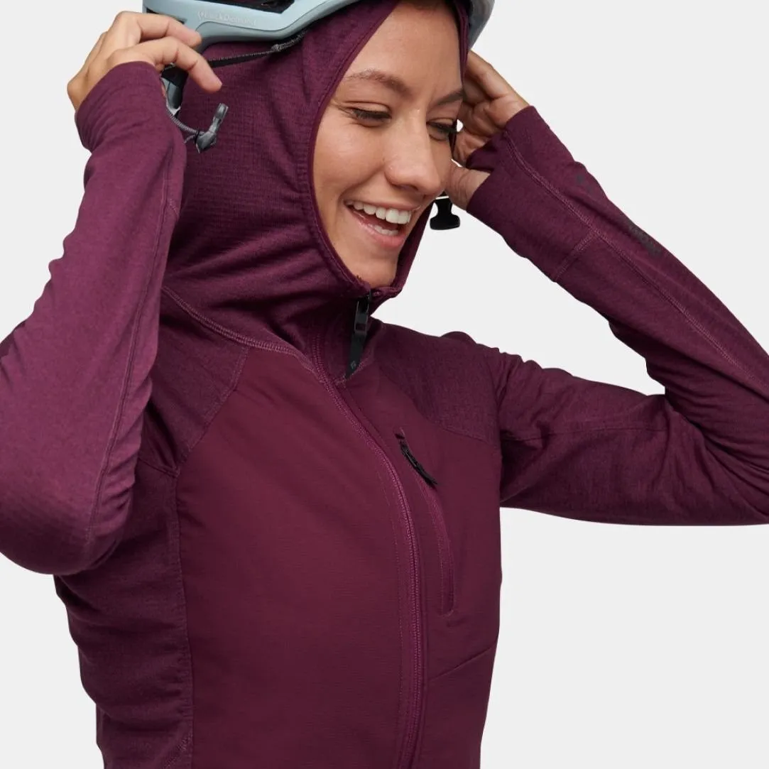 Womens Coefficient Lt Hybrid Hoody Jacket