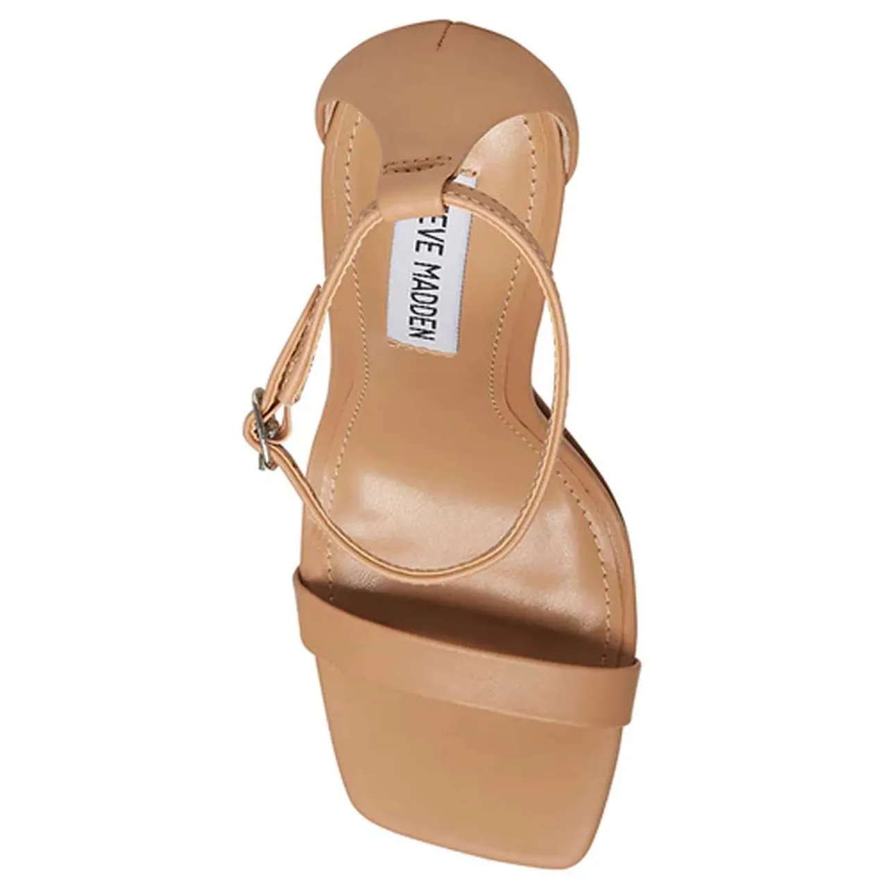 Women's Steve Madden Shaye Natural Open-Toe Stiletto Sandal