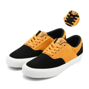 Xituodai  Suede Leather Casual Shoe for Men Yellow Sneakers Lace-up Walking Shos for Teenager Light Rubber Outsole